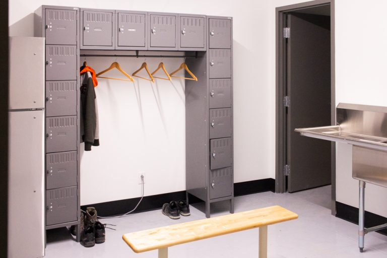 Vestiaire et douche : pour encourager nos cyclistes !